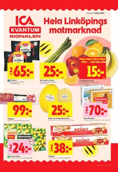 Förhandsgranska reklamblad Linköping från butik ICA Kvantum gäller från 18/05/2026