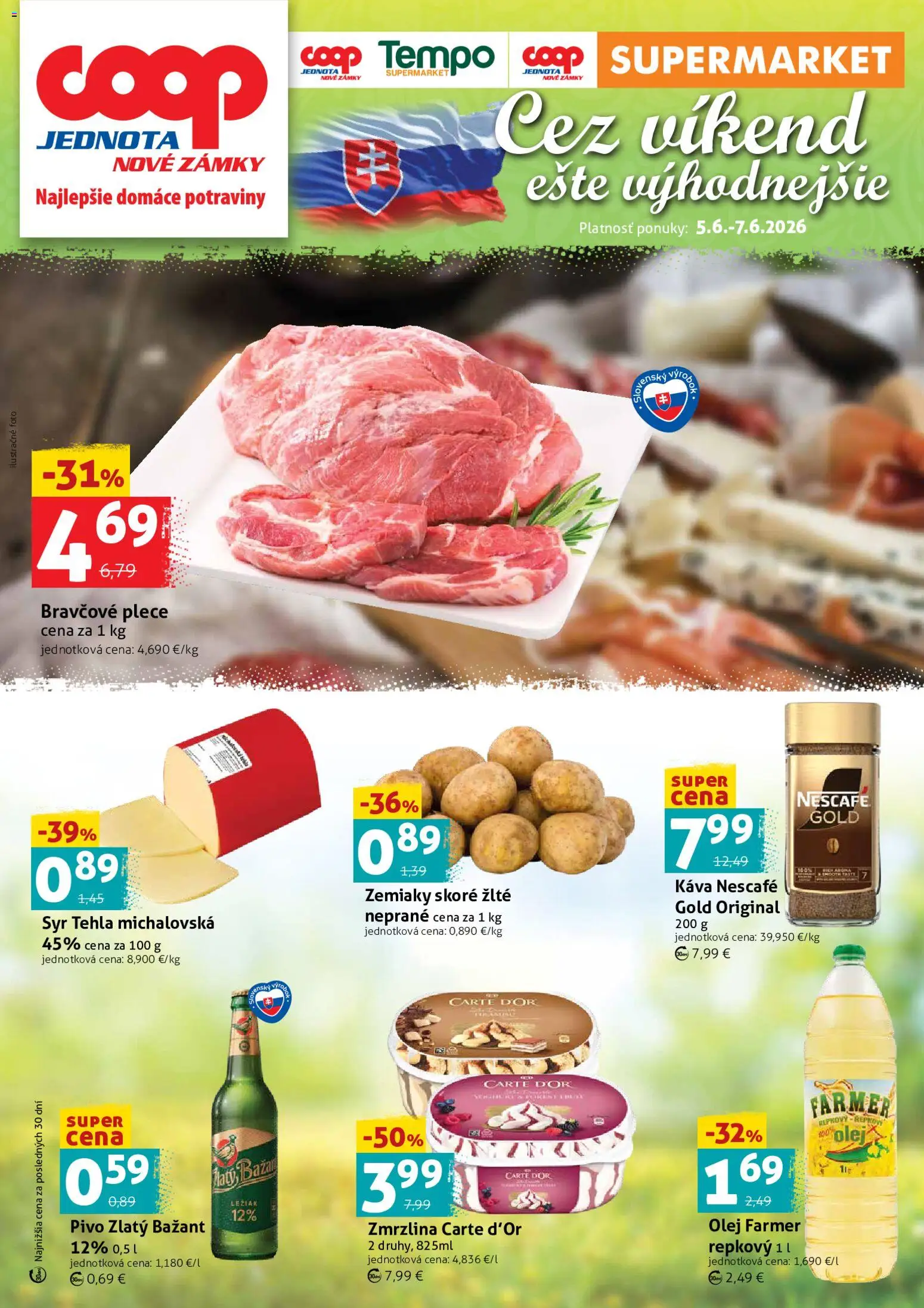 Náhľad COOP Jednota letáku platného od 05.06.2026