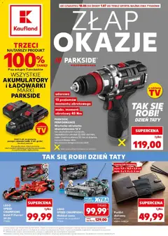 Pogląd gazetki "Kaufland gazetka - Złap Okazje" ze sklepu Kaufland ważnej od 18.06.2026