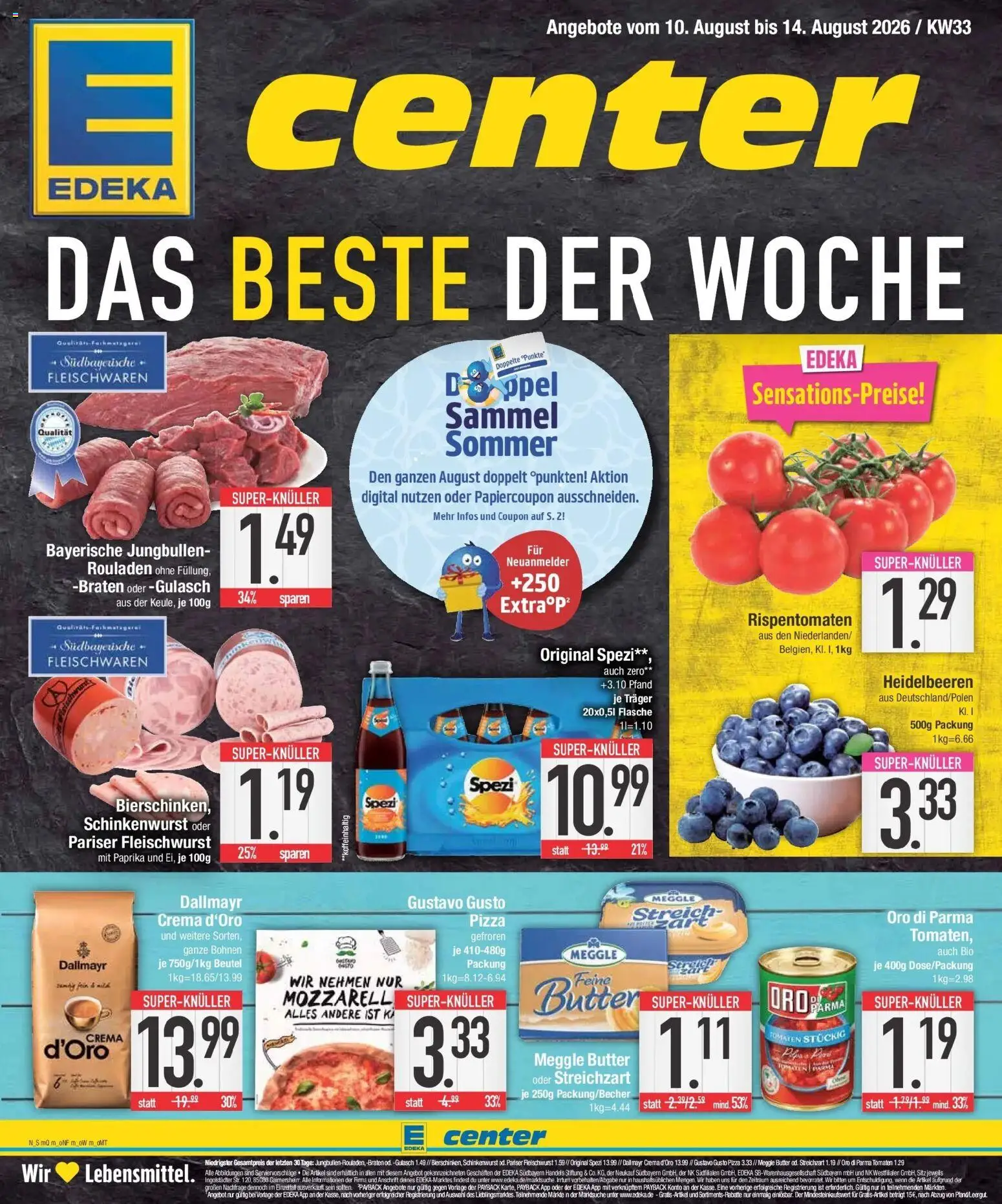 Vorschau von dem Prospekt des Geschäftes E center, gültig ab dem 10.08.2026