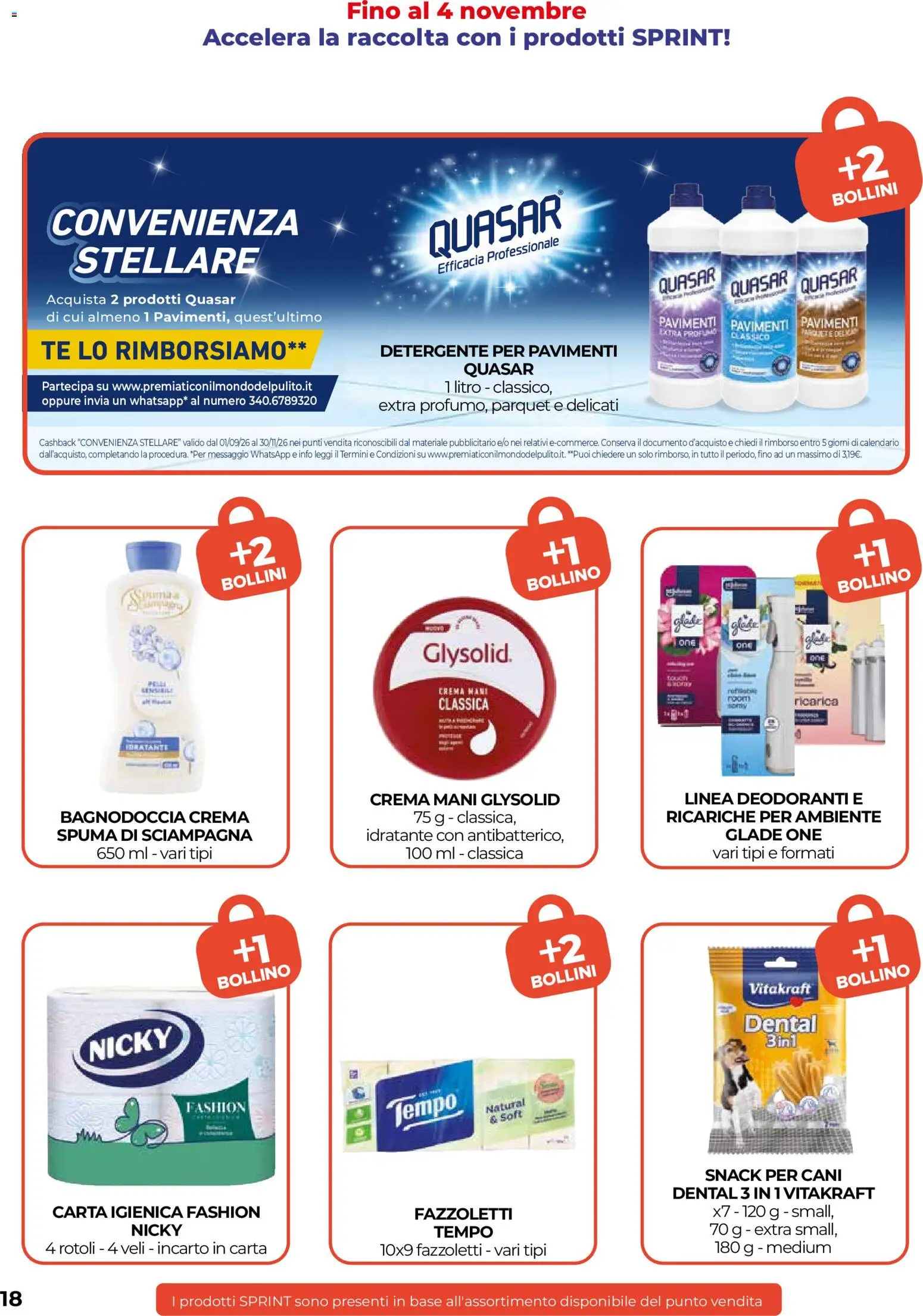 Anteprima dell'opuscolo COOP volantino Firenze dal negozio COOP valido da 29/10/2026 - Crema, Profumo, Carta igienica, Tè, Fazzoletti, Detergente