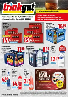 Vorschau von dem Prospekt des Geschäftes Trinkgut, gültig ab dem 07.06.2026