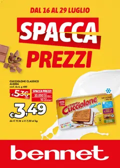 Anteprima dell'opuscolo bennet volantino dal negozio bennet valido da 16/07/2026