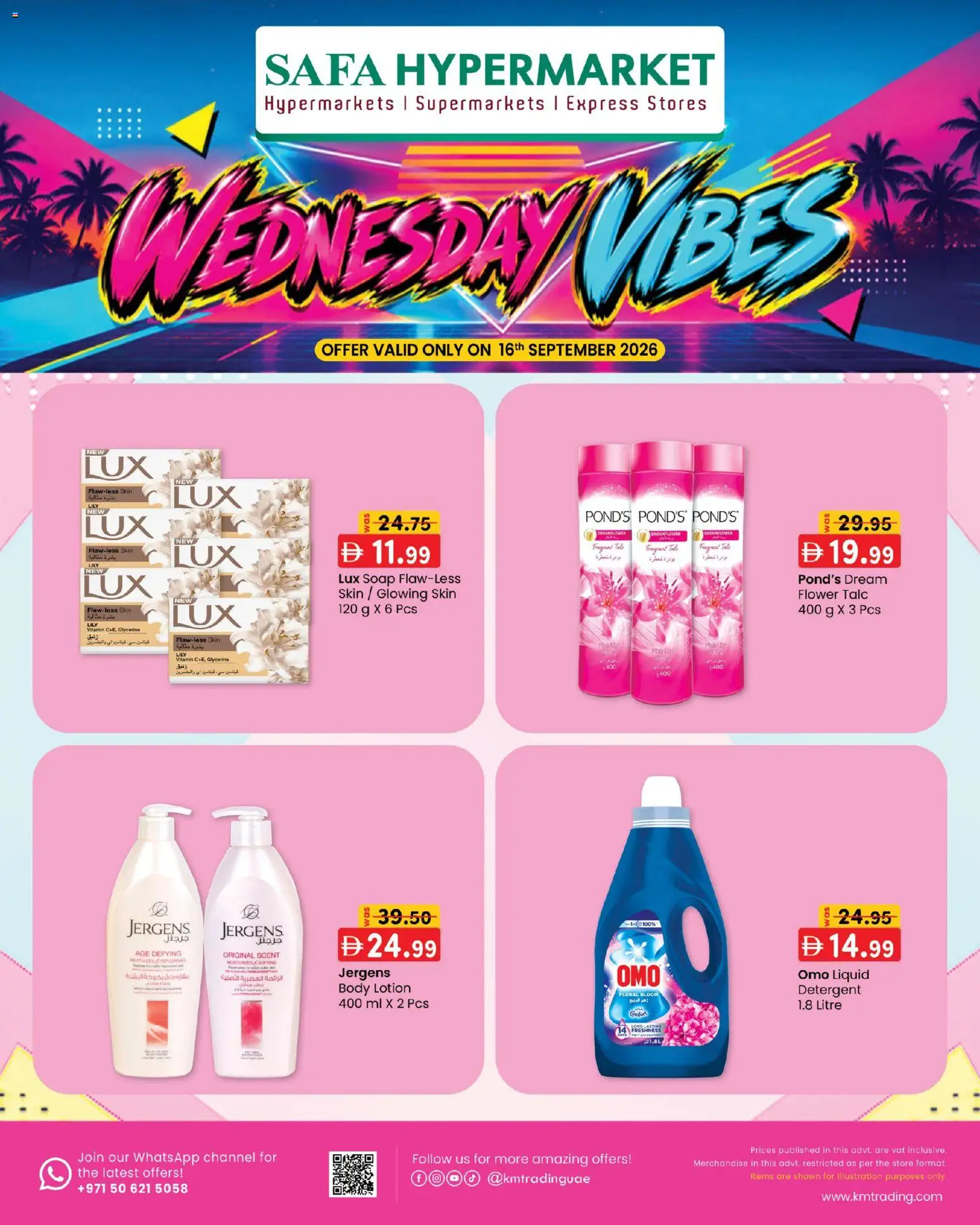 Preview of the catalogue KM Trading catalogue Wednesday vibes of store KM Trading valid from 16 Sep, 2026