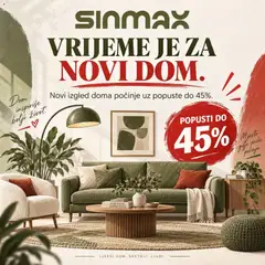 Pregled letka SinMax katalog trgovine SinMax vrijedi od 11.09.2026
