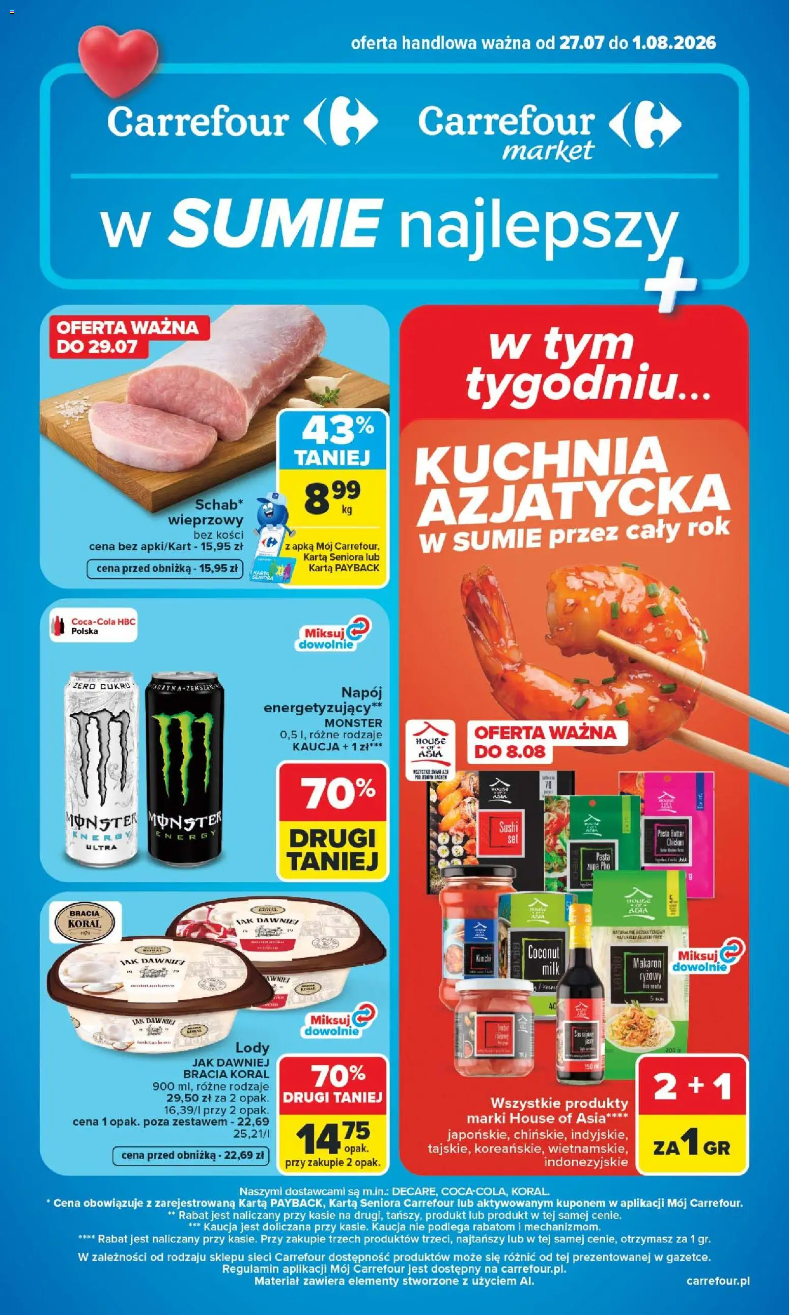 Pogląd gazetki "Carrefour gazetka" ze sklepu Carrefour ważnej od 27.07.2026