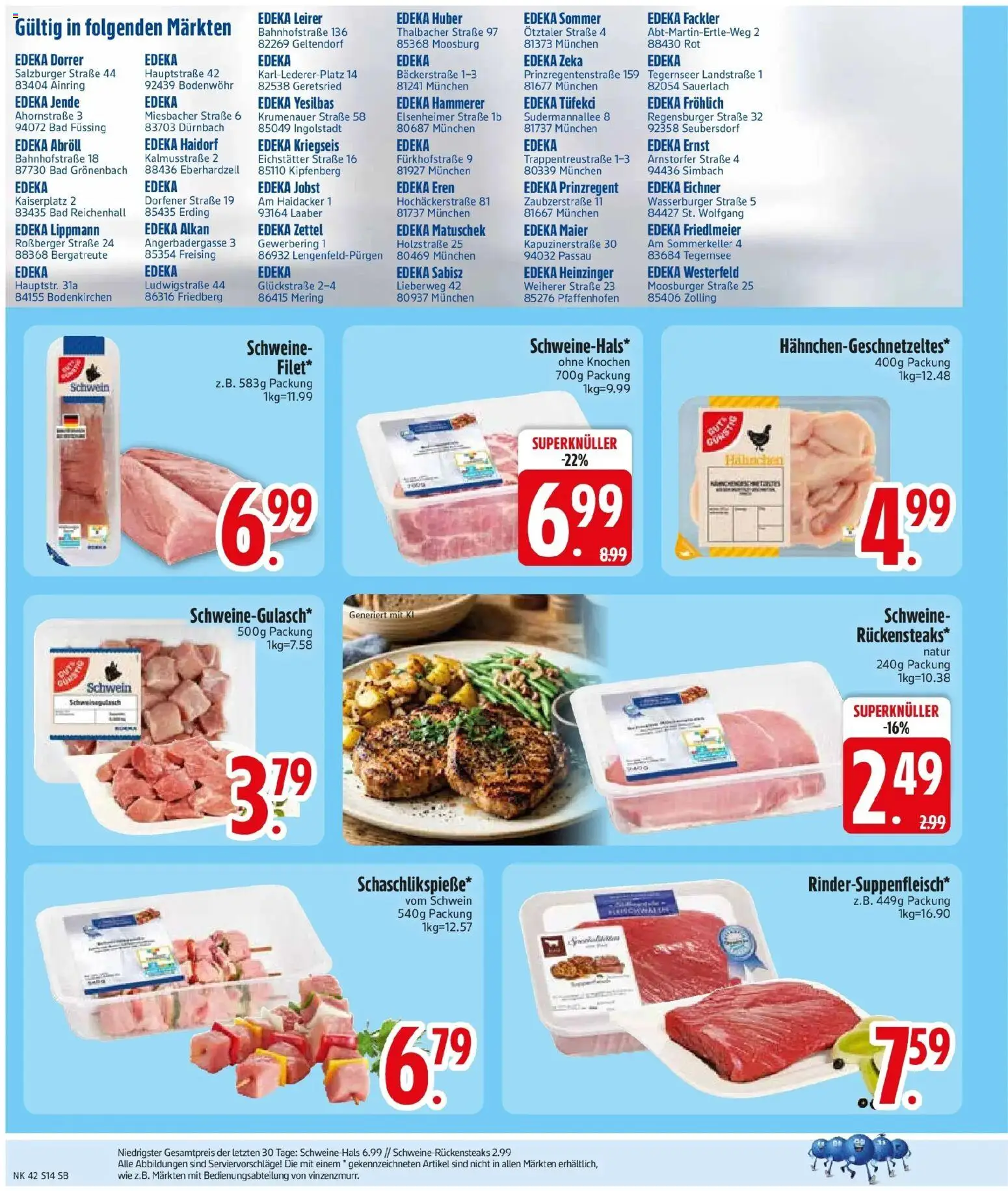 Vorschau von dem Prospekt des Geschäftes Edeka, gültig ab dem 12.10.2026