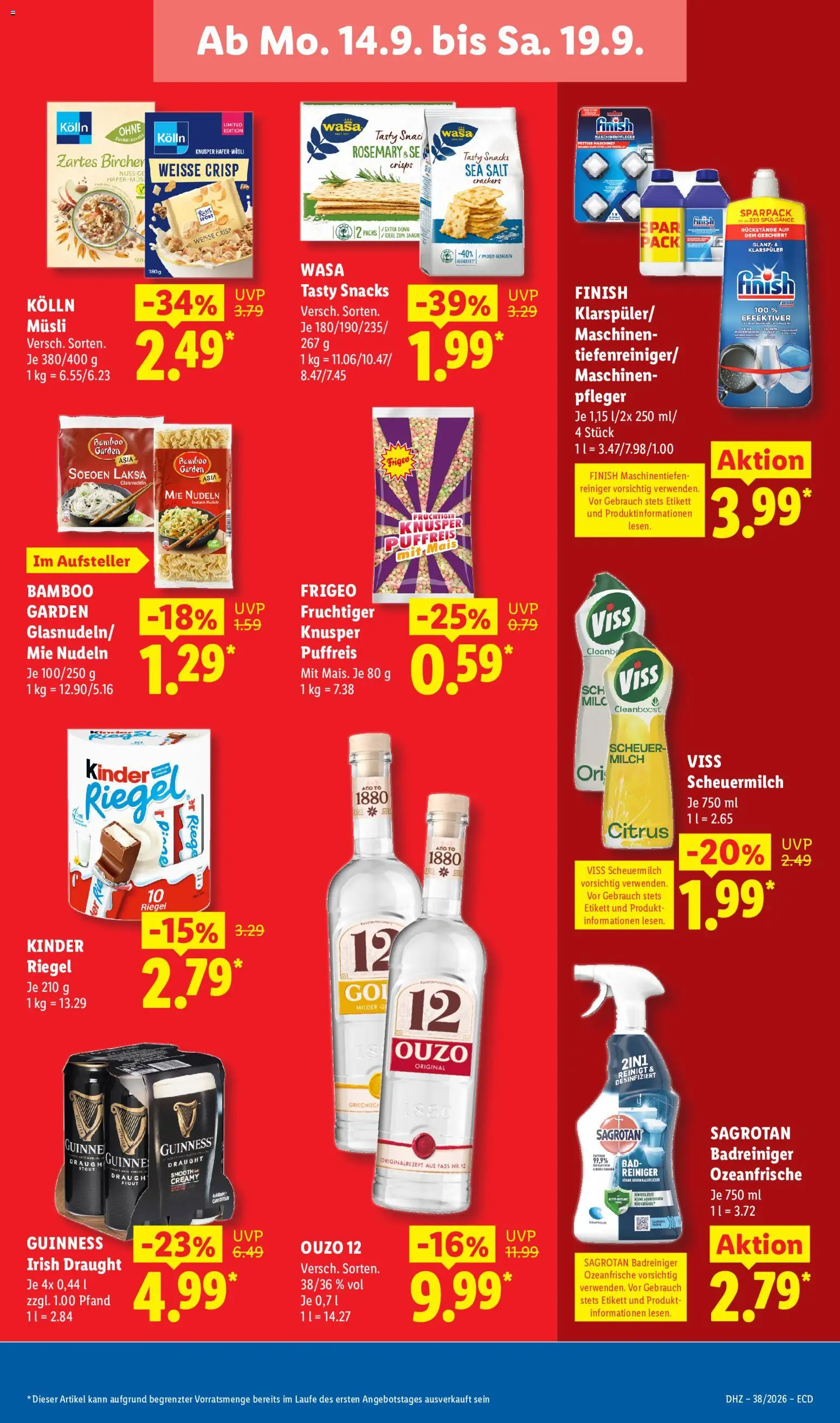 Vorschau von dem Prospekt des Geschäftes Lidl, gültig ab dem 14.09.2026 - Bad, Ladegerät