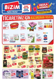Bizim Toptan Bizim Toptan - Geleneksel kanal kataloğu 26.08.2026 - Broşürünün önizlemesi