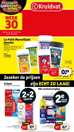 Voorbeeld van Kruidvat folder week 30 van winkel Kruidvat geldig vanaf 21/07/2026