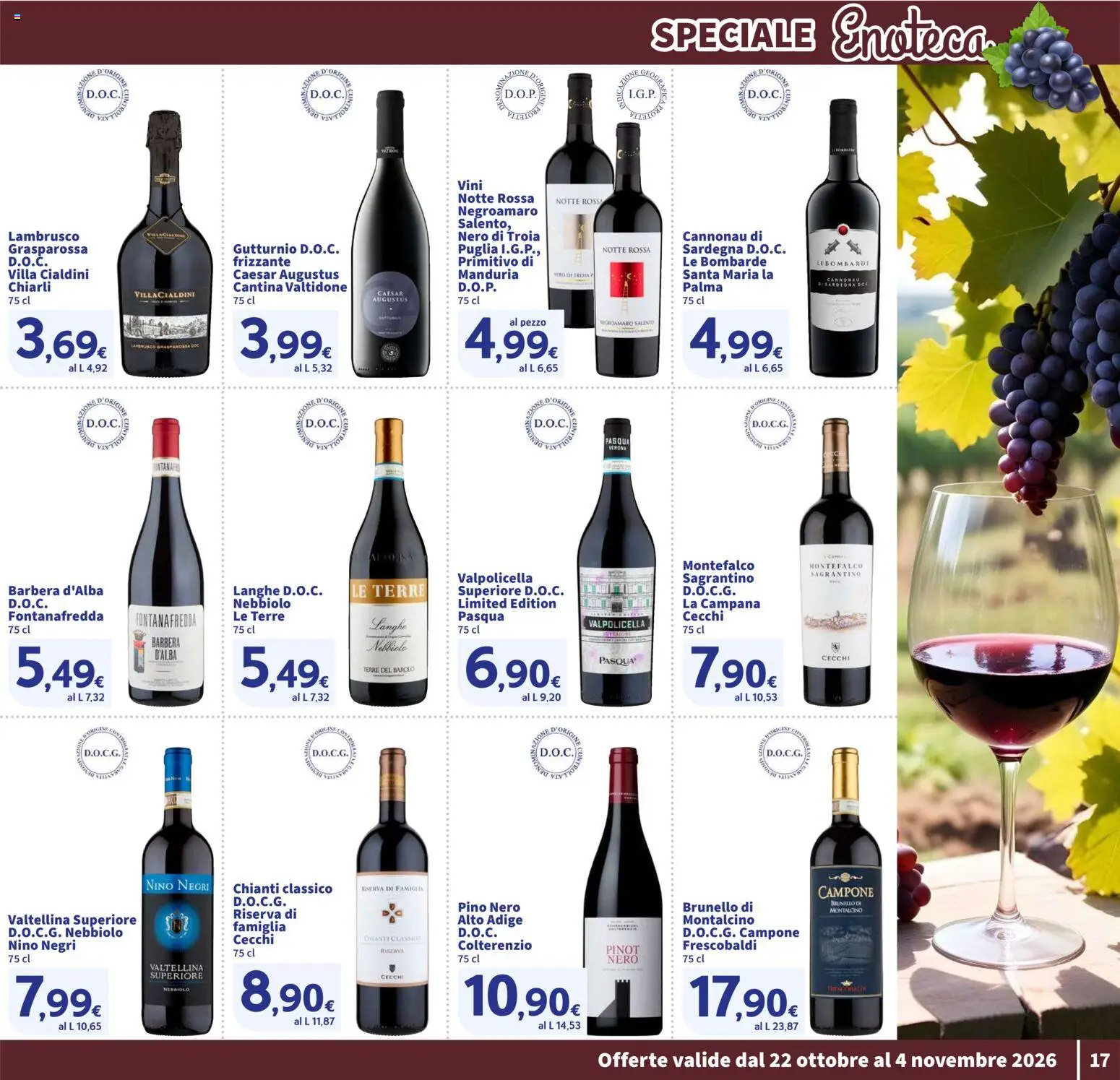 Anteprima dell'opuscolo SIGMA volantino dal negozio SIGMA valido da 22/10/2026 - Lambrusco