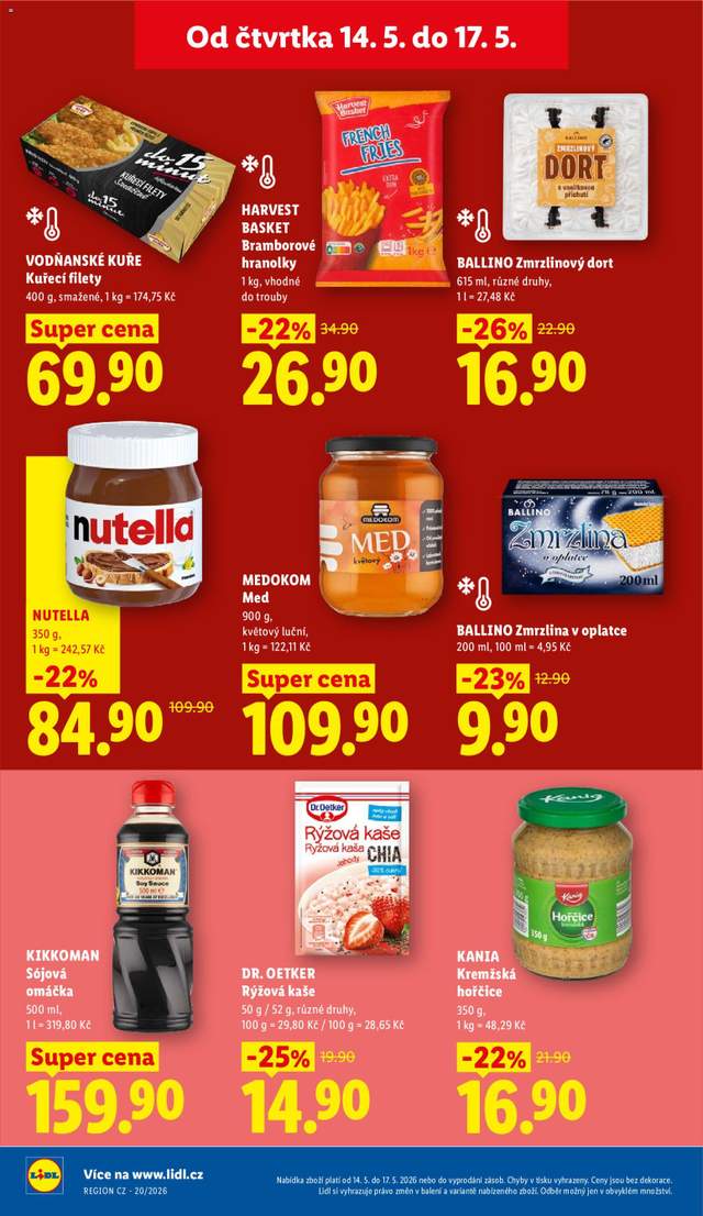 Nový Lidl leták od 14.05.