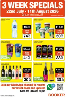 Preview of Booker Wholesale Booker Wholesale - Offers valid from 22/07/2026