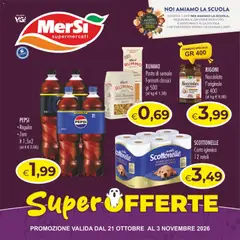 Anteprima dell'opuscolo MerSi Supermercati volantino dal negozio MerSi Supermercati valido da 21/10/2026