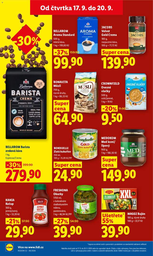 Nový Lidl leták od 17.09.