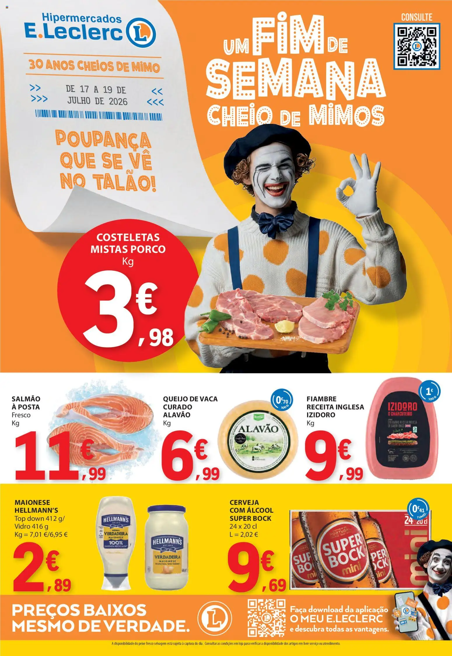 Pré-visualização do folheto da loja E.Leclerc válida a partir de 17/07/2026