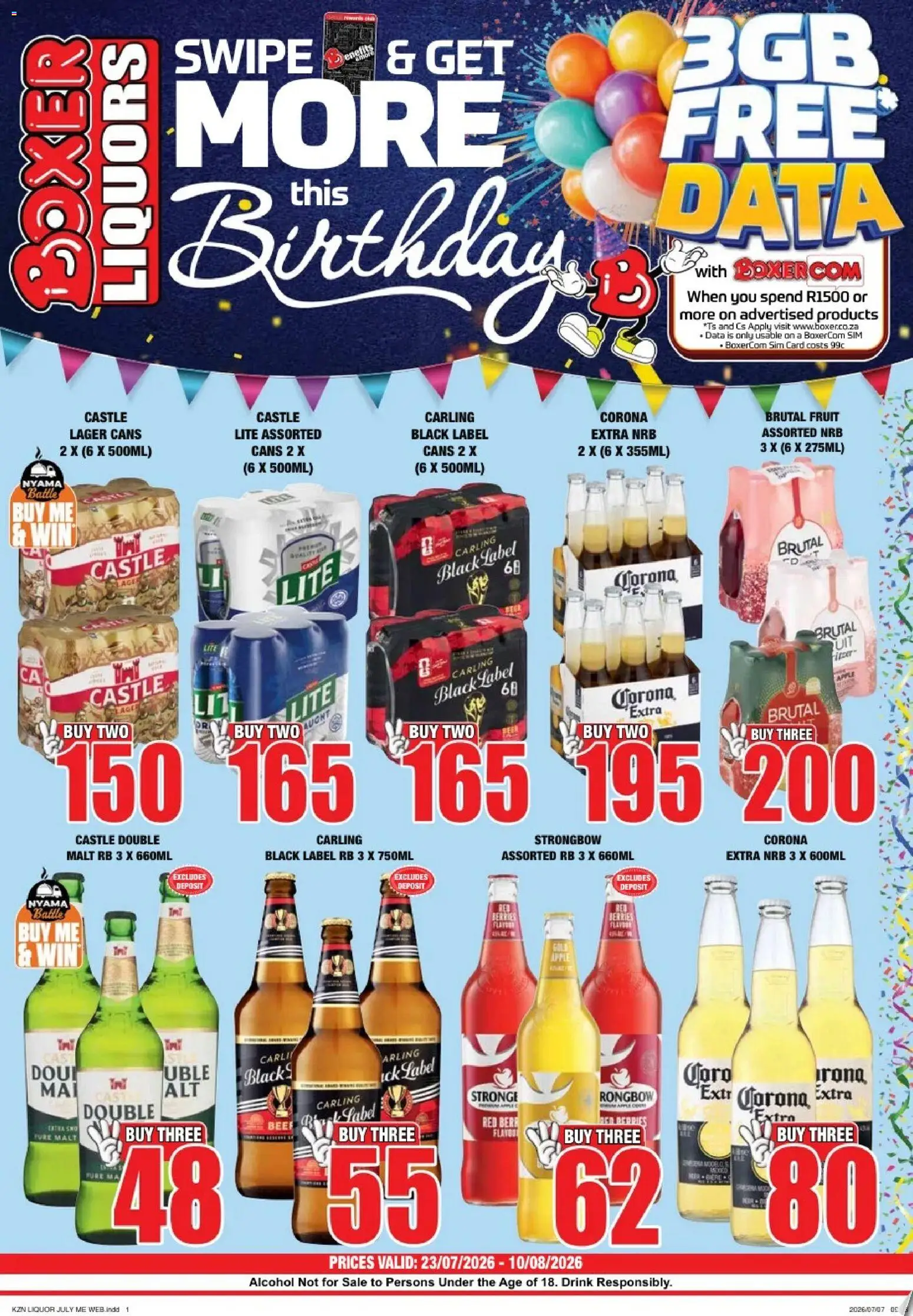 Preview of Boxer flyer valid from 23/07/2026