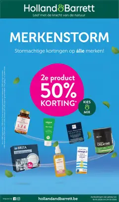 Prévisualisation de Holland & Barrett Folder / Publicité du magasin Holland & Barrett formulaire valide 18/05/2026