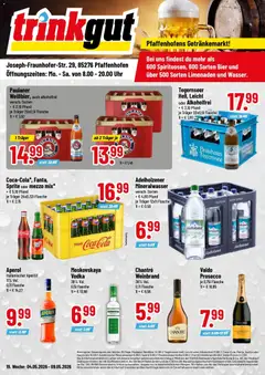 Vorschau von dem Prospekt des Geschäftes Trinkgut, gültig ab dem 04.05.2026