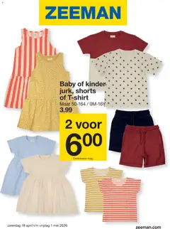Voorbeeld van Zeeman folder van winkel Zeeman geldig vanaf 18-04-2026