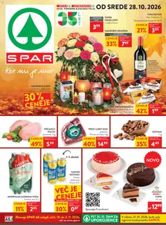 Predogled kataloga iz trgovine Spar veljaven od 28.10.2026