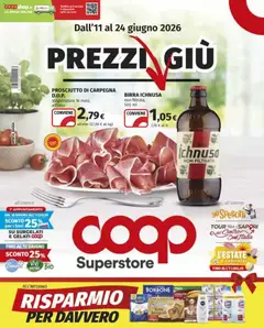 Anteprima dell'opuscolo COOP volantino Superstore Brescia dal negozio COOP valido da 11/06/2026