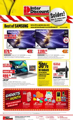 Vorschau des Merkblatts Interdiscount aktionen FR vom Shop Interdiscount gültig von 21.09.2026 bis 04.10.2026