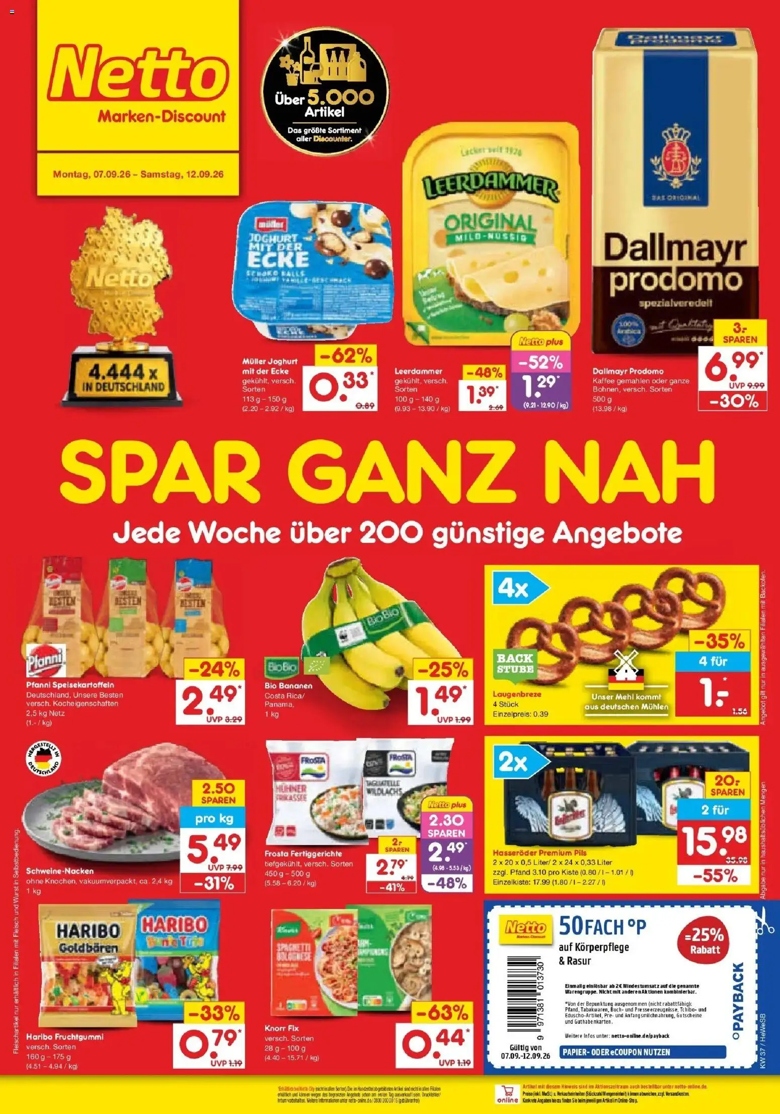Vorschau von dem Prospekt des Geschäftes Netto Marken-Discount, gültig ab dem 07.09.2026