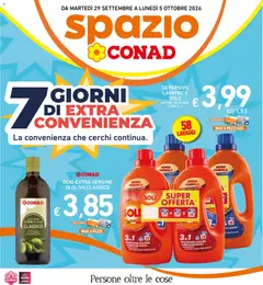 Anteprima dell'opuscolo Spazio Conad volantino Extra Convenienza dal negozio Spazio Conad valido da 29/09/2026