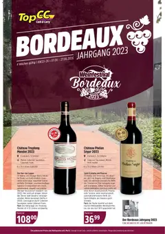 Vorschau des Merkblatts TopCC aktionen Weinfestival vom Shop TopCC gültig von 01.06.2026 bis 27.06.2026