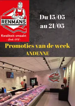 Voorbeeld van Renmans Folder / Publicité van winkel Renmans geldig vanaf 15/05/2026