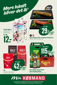 Eksempel på tilbudsavis Min Købmand - Tilbudsavis uge 28 fra butik Min Købmand gyldig fra 03/07/2026