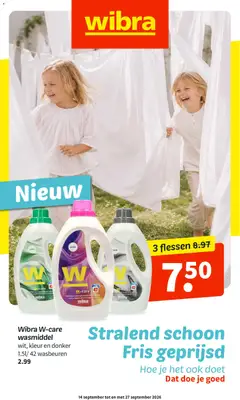 Voorbeeld van Wibra folder van winkel Wibra geldig vanaf 14-09-2026