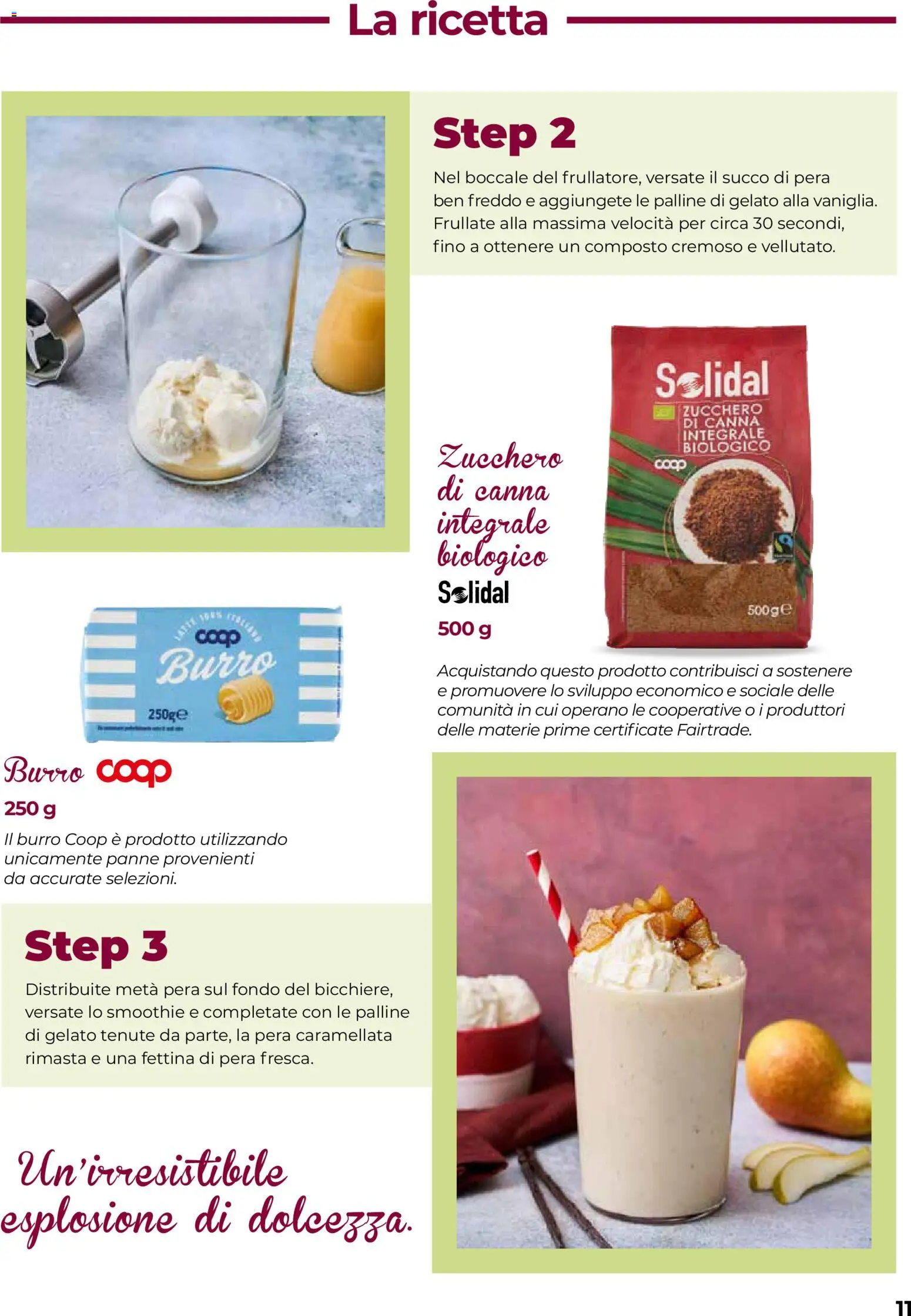 Anteprima dell'opuscolo COOP volantino Firenze dal negozio COOP valido da 03/09/2026 - Gelato, Zucchero, Burro, Pera, Zucchero di canna, Succo