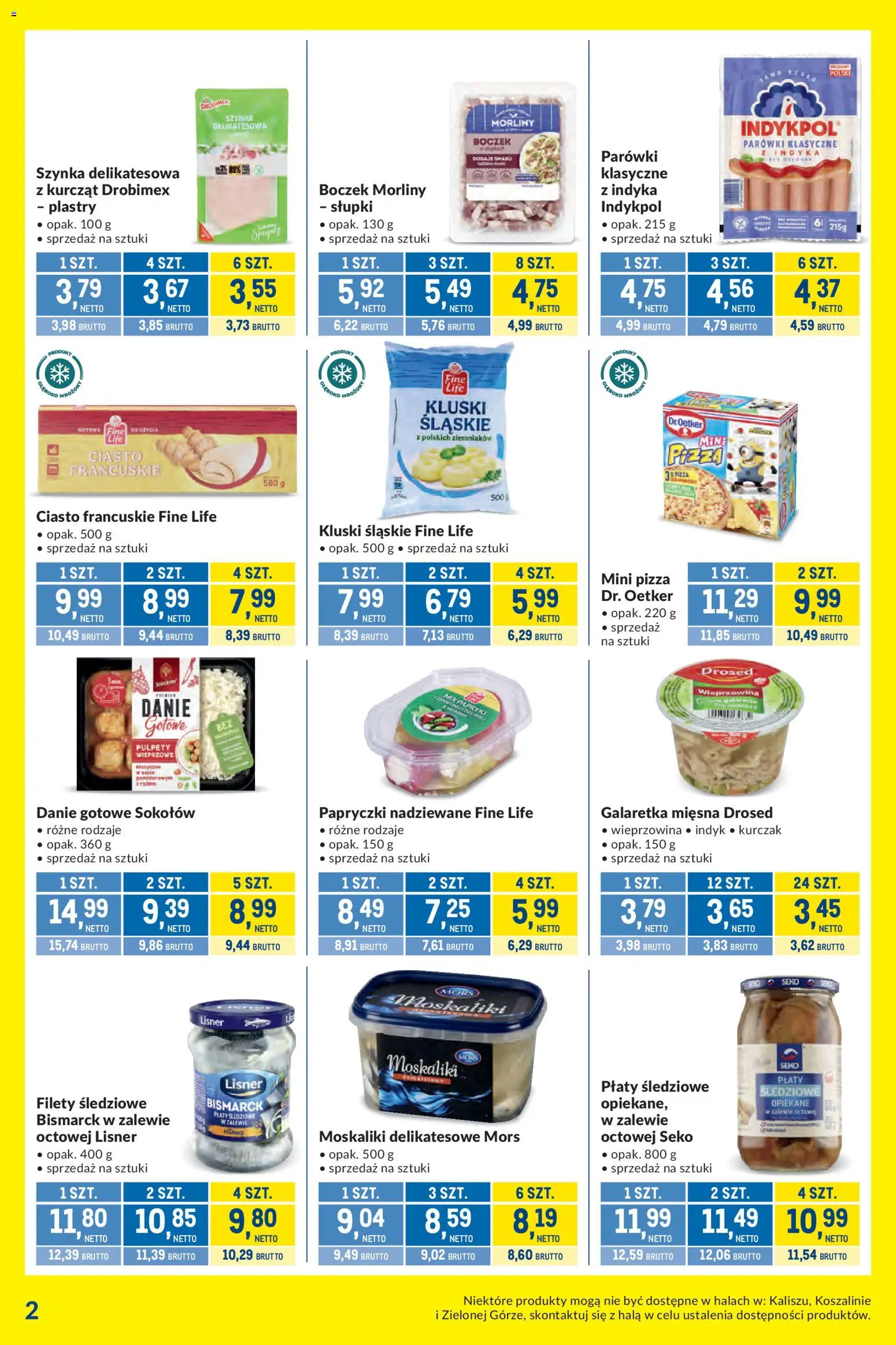 Pogląd gazetki "Makro gazetka - Kupujesz więcej płacisz mniej" ze sklepu Makro ważnej od 27.10.2026 - Pizza, Kluski śląskie, Kurczak, Indyk, Galaretka, Boczek, Wieprzowina, Parówki