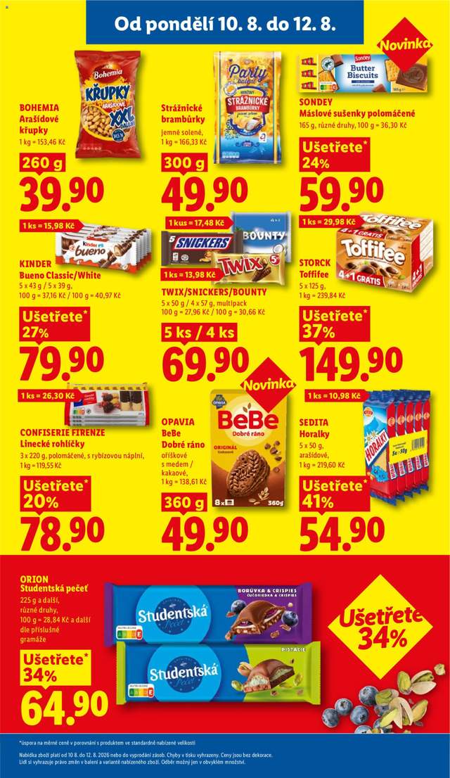 Nový Lidl leták od 10.08.