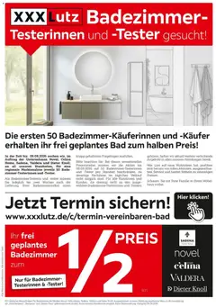 Vorschau von dem Prospekt des Geschäftes XXXLutz, gültig ab dem 25.07.2026