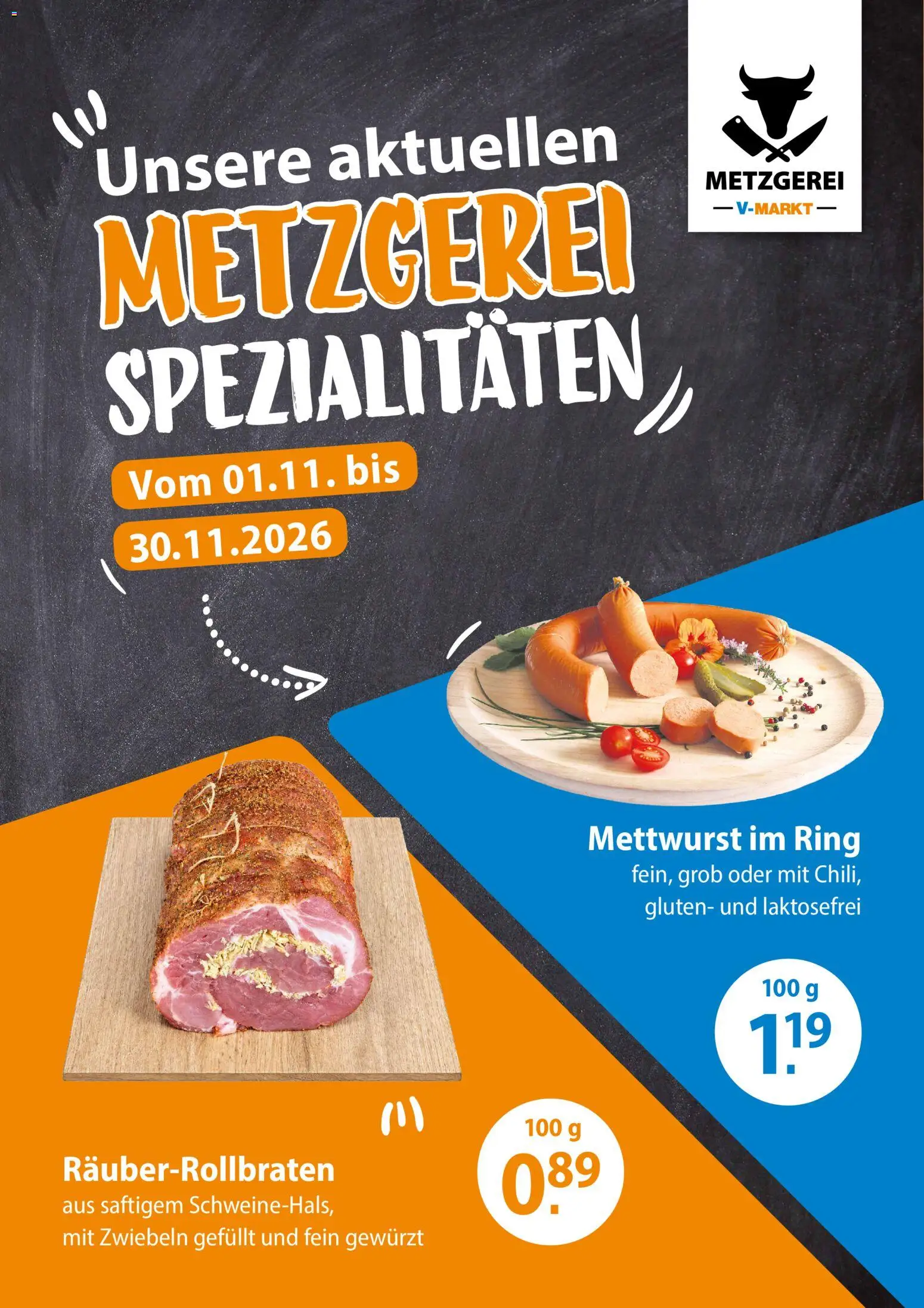 Vorschau von dem Prospekt des Geschäftes V-Markt, gültig ab dem 29.10.2026 - Zwiebeln, Spezialitäten