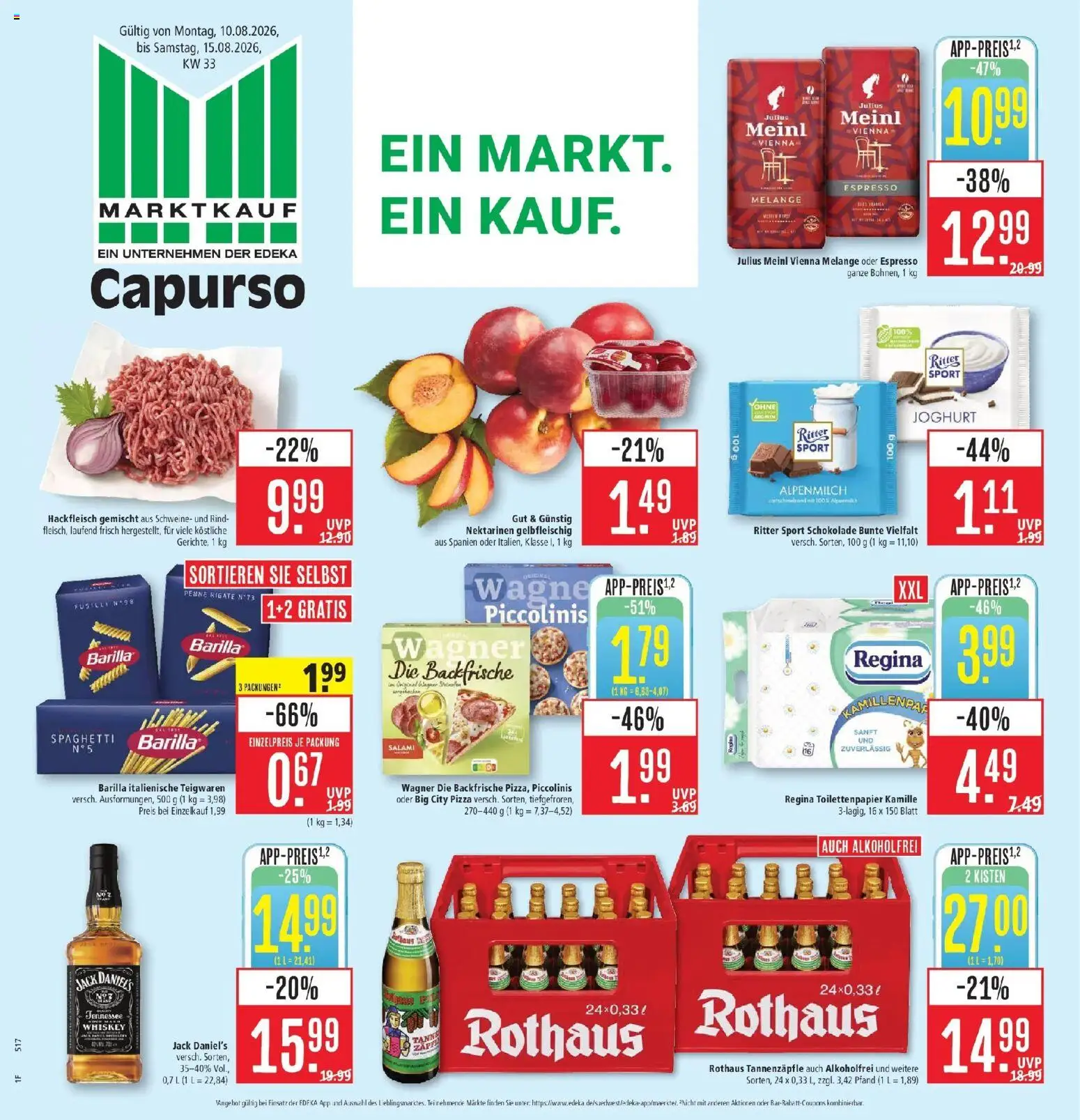 Vorschau von dem Prospekt des Geschäftes Marktkauf, gültig ab dem 10.08.2026