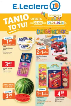 Pogląd gazetki "E.Leclerc gazetka - Zamość" ze sklepu E.Leclerc ważnej od 25.05.2026