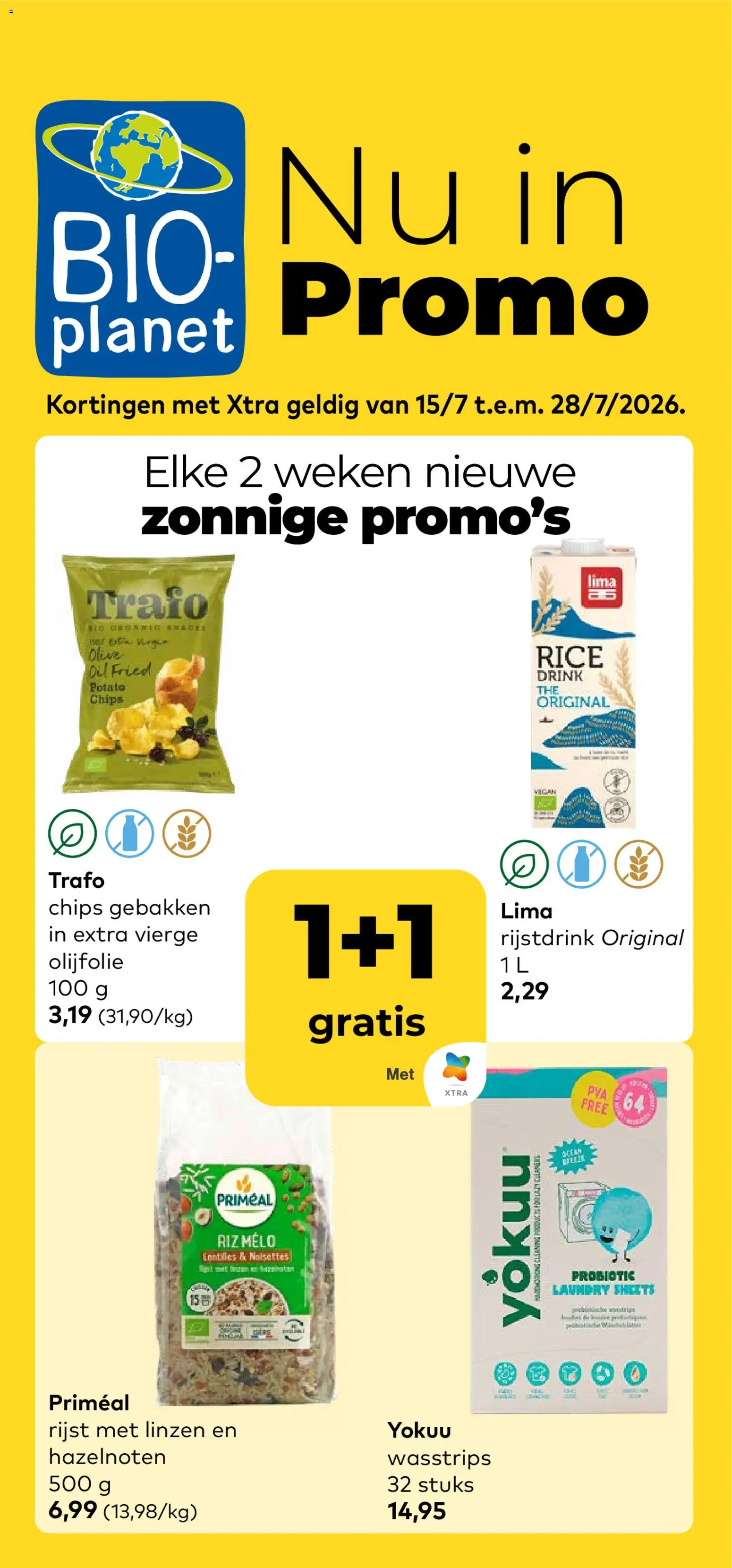 Voorbeeld van BioPlanet Folder van winkel BioPlanet geldig vanaf 15/07/2026