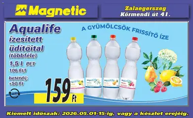 Magnetic - Magnetic Aktuális óriásplakátok megtekintése, amely érvényes 2026.05.01.-től