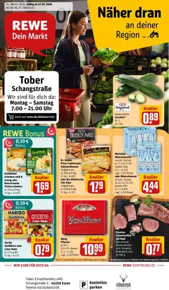 Vorschau von dem Prospekt des Geschäftes Rewe, gültig ab dem 27.07.2026