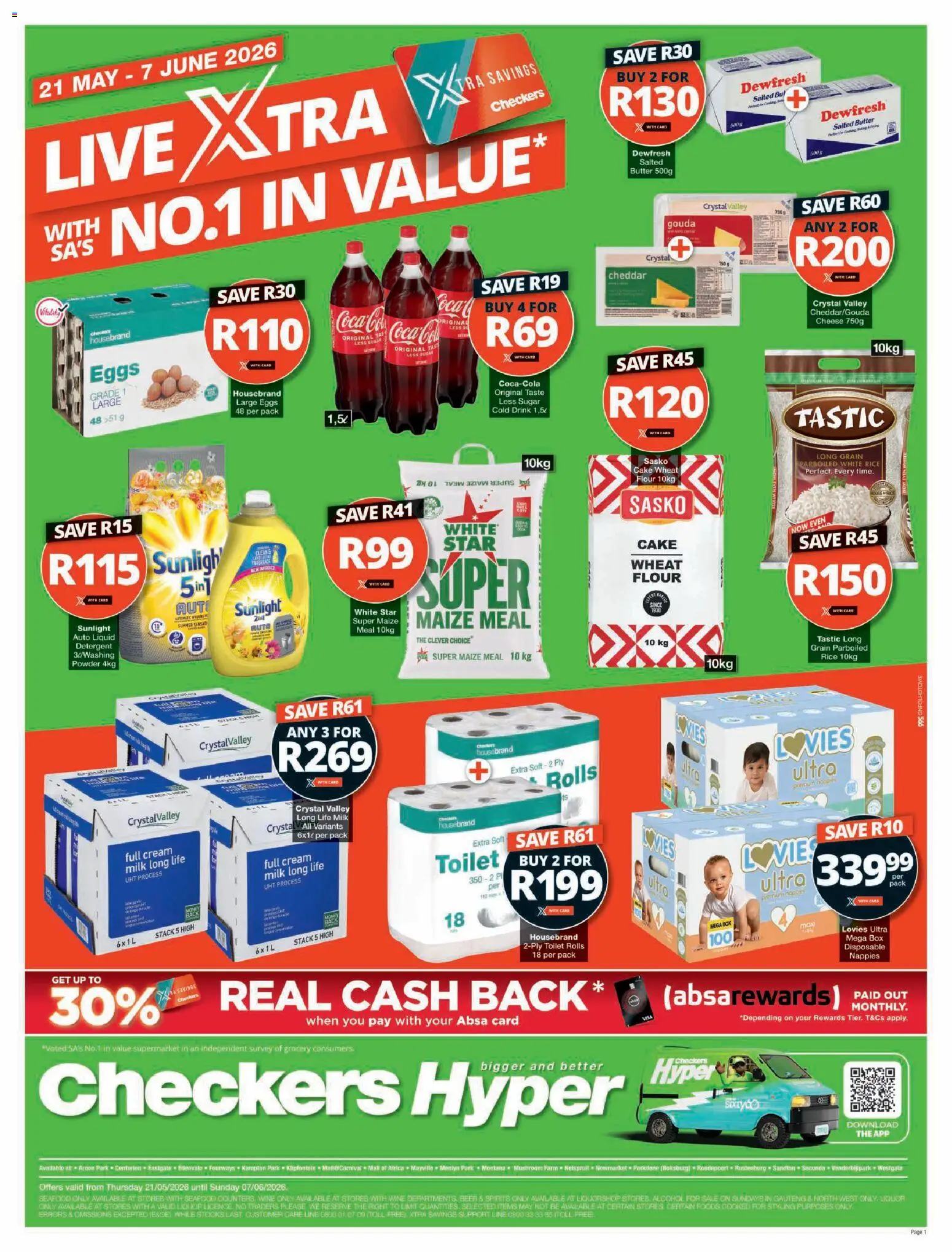 Preview of Checkers flyer valid from 21/05/2026