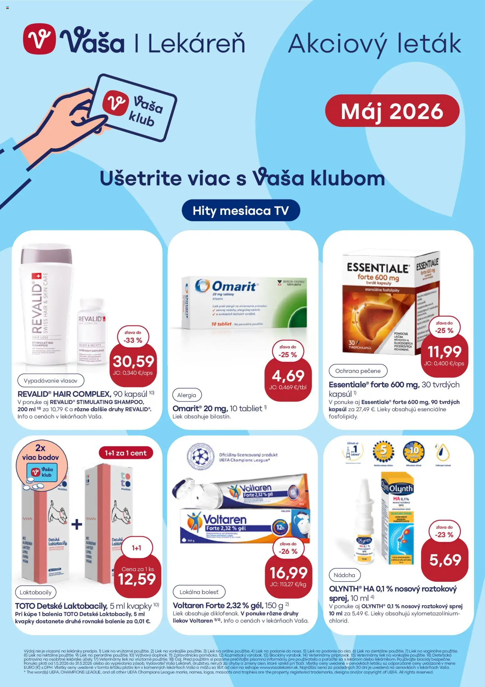 Náhľad Vaša lekáreň letáku platného od 01.05.2026