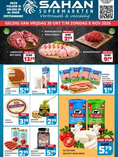 Voorbeeld van Sahan folder van winkel Sahan geldig vanaf 30-10-2026