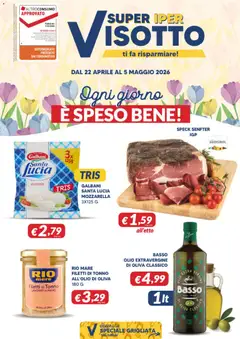 Anteprima dell'opuscolo Visotto volantino dal negozio Visotto valido da 22/04/2026