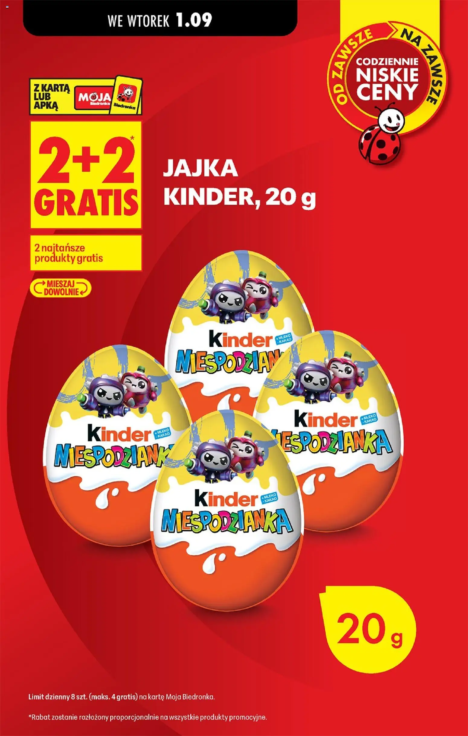 Pogląd gazetki "Biedronka gazetka od wtorku" ze sklepu Biedronka ważnej od 01.09.2026