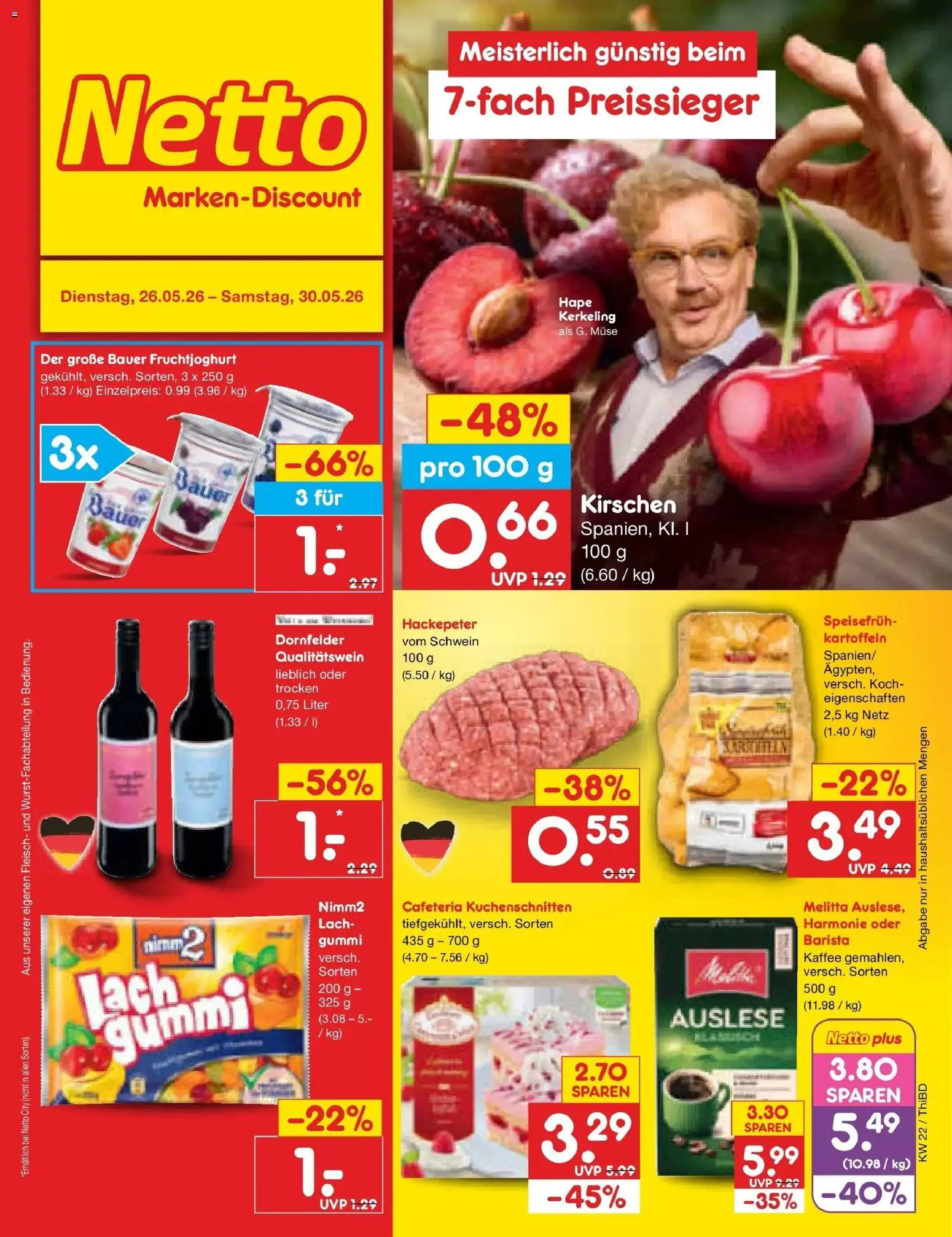 Vorschau von dem Prospekt des Geschäftes Netto Marken-Discount, gültig ab dem 26.05.2026