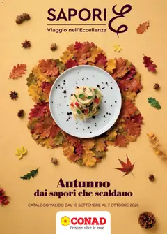 Anteprima dell'opuscolo Conad volantino Gourmet Piemonte dal negozio Conad valido da 10/09/2026